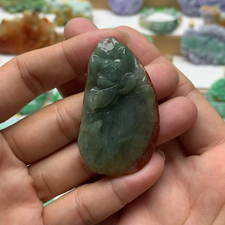 颈饰未镶嵌翡翠翡翠