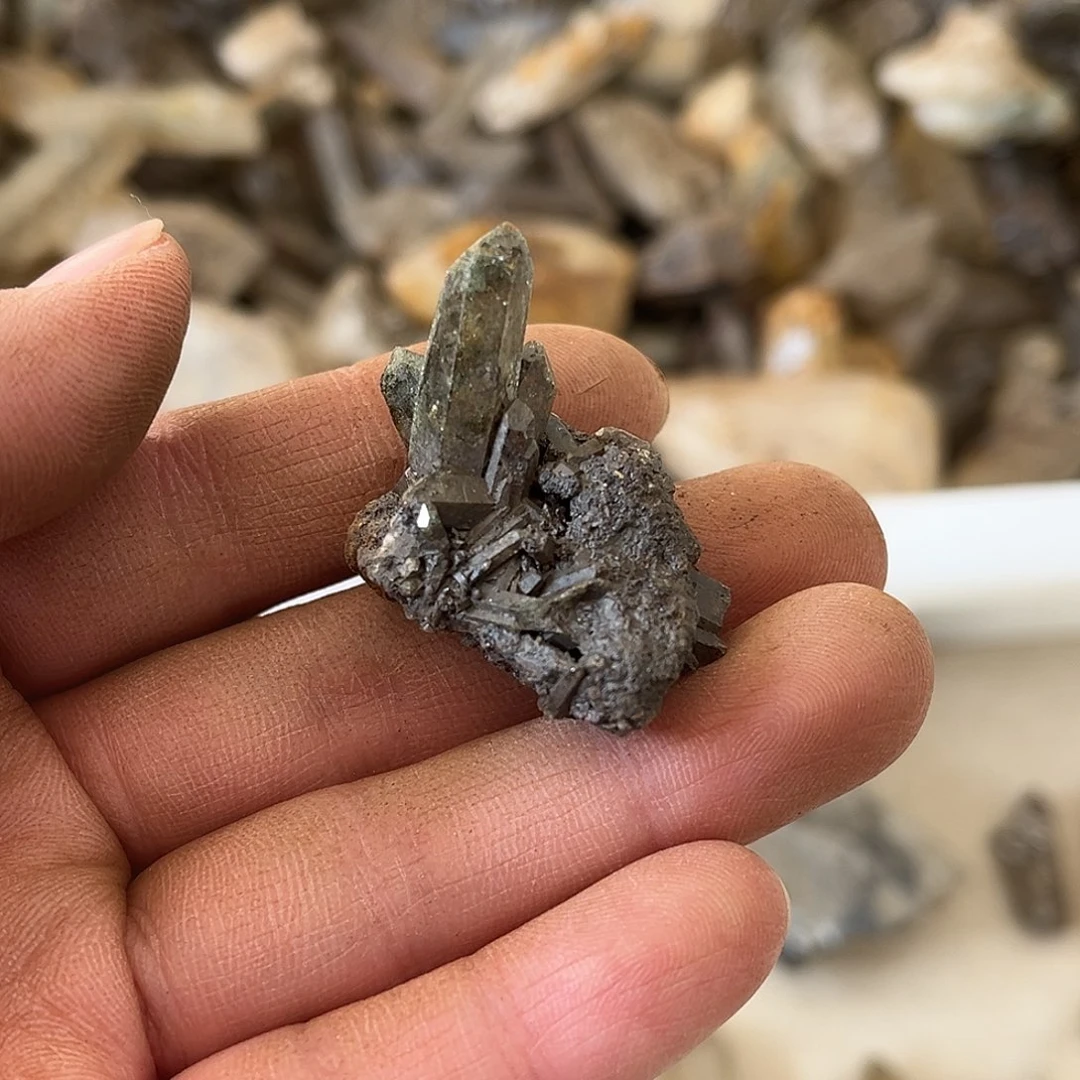 银S925镶嵌珠宝半成品紫晶藏晶