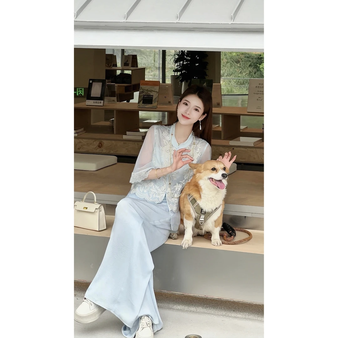 【北栀】气质国风重工外套814564+814203