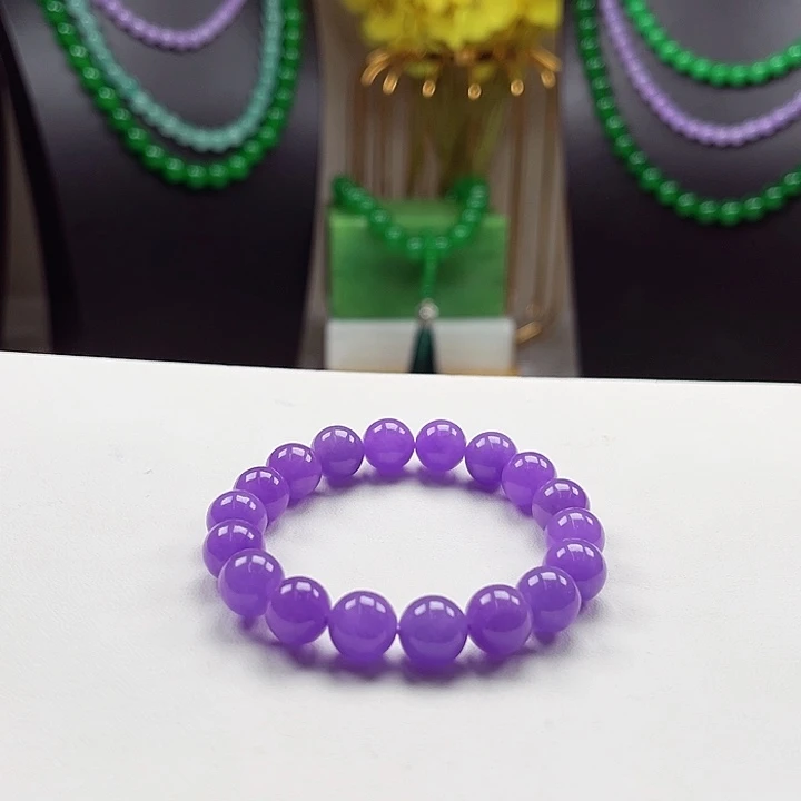 ****️闪购链接卡10糯冰紫罗兰手串