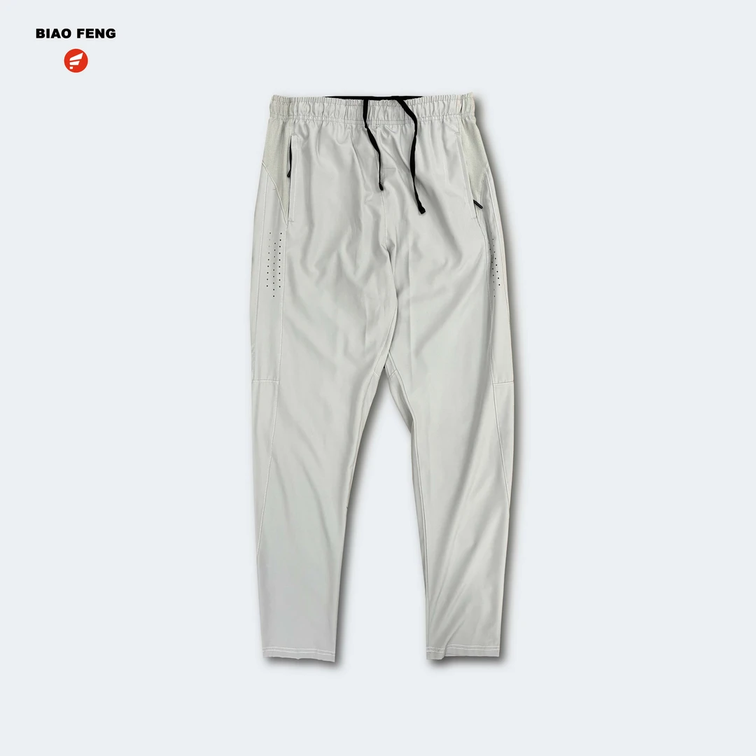 秋季梭织四面弹运动速干长裤