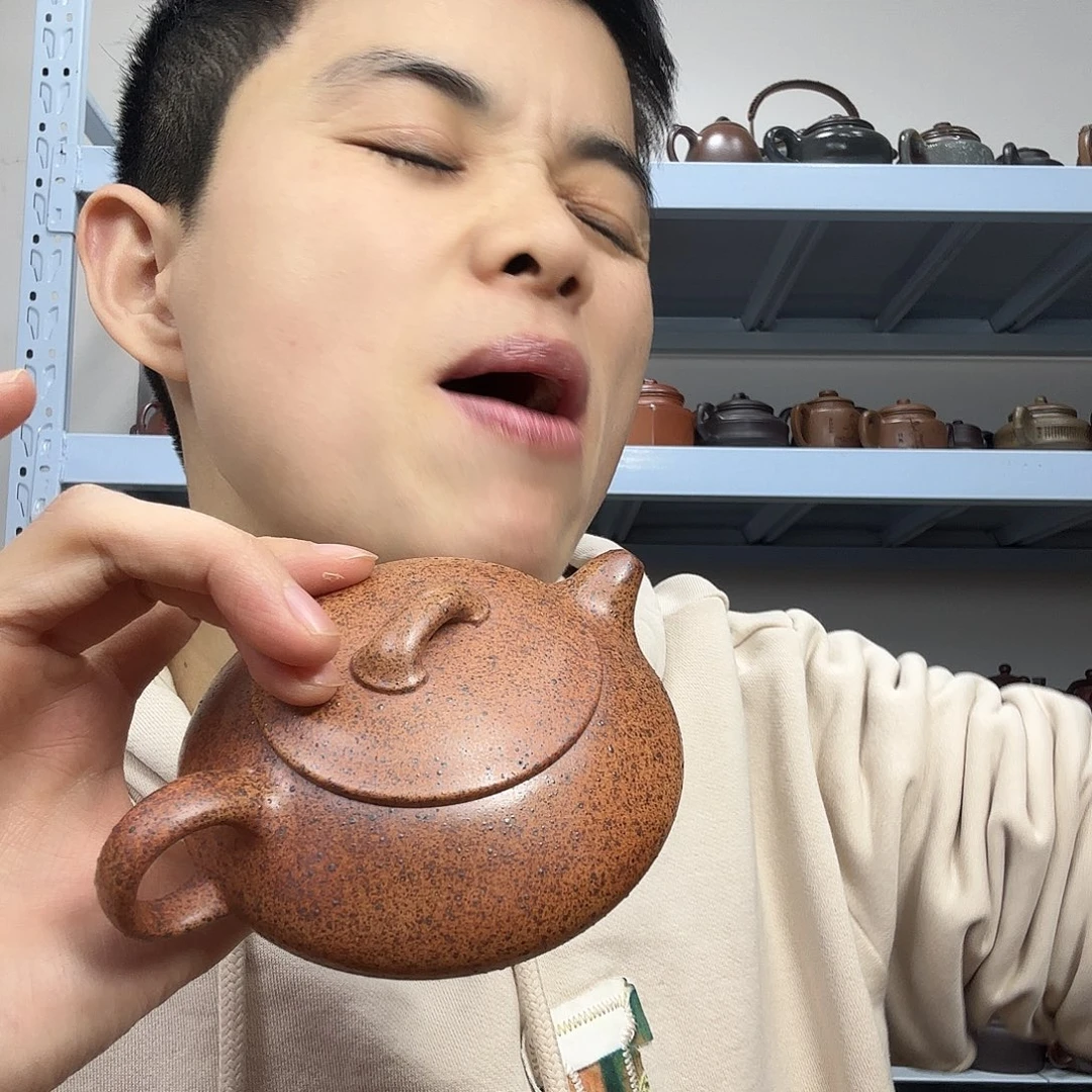 茶壶紫砂民间手艺人全手工制作