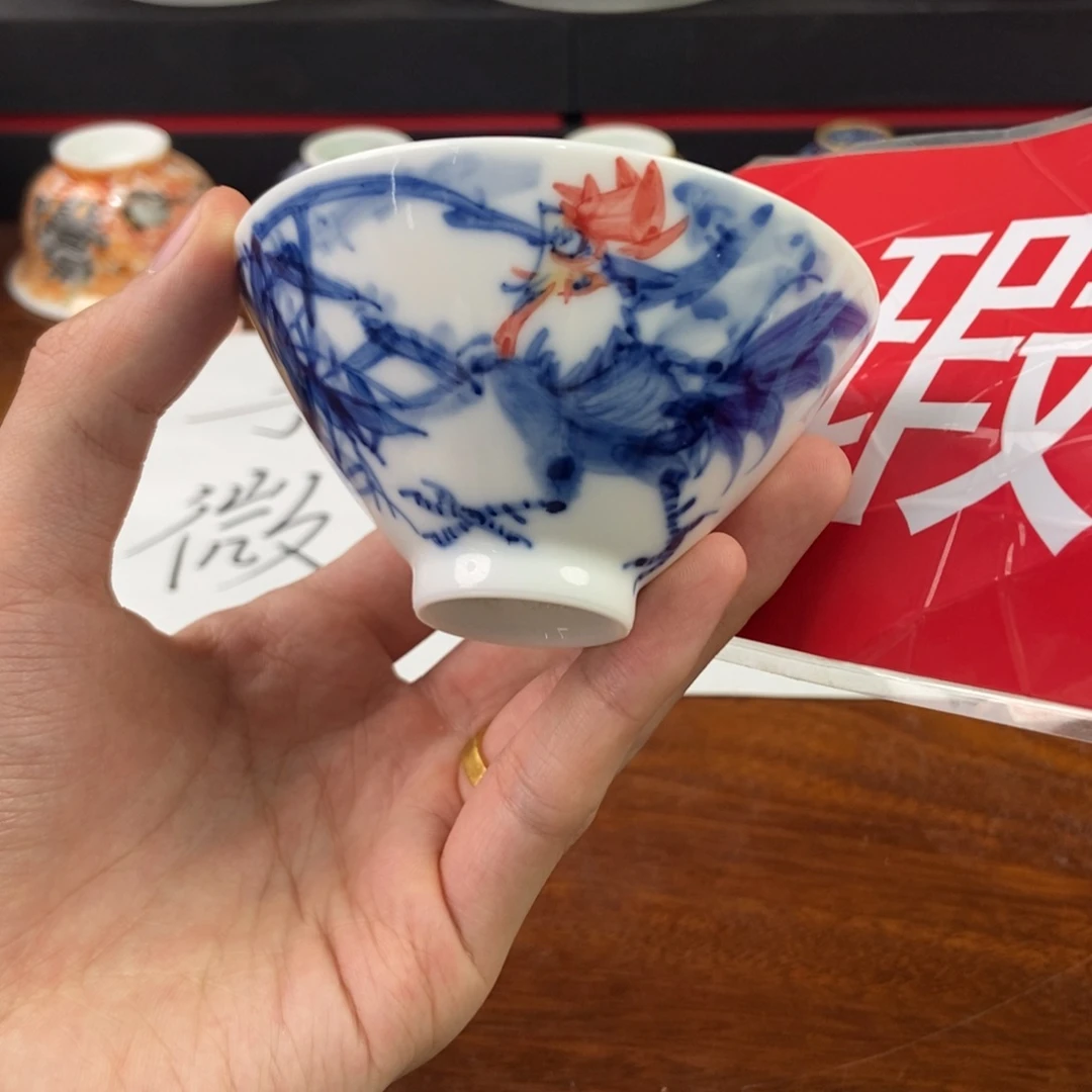 杯景德镇手绘陶瓷艺术