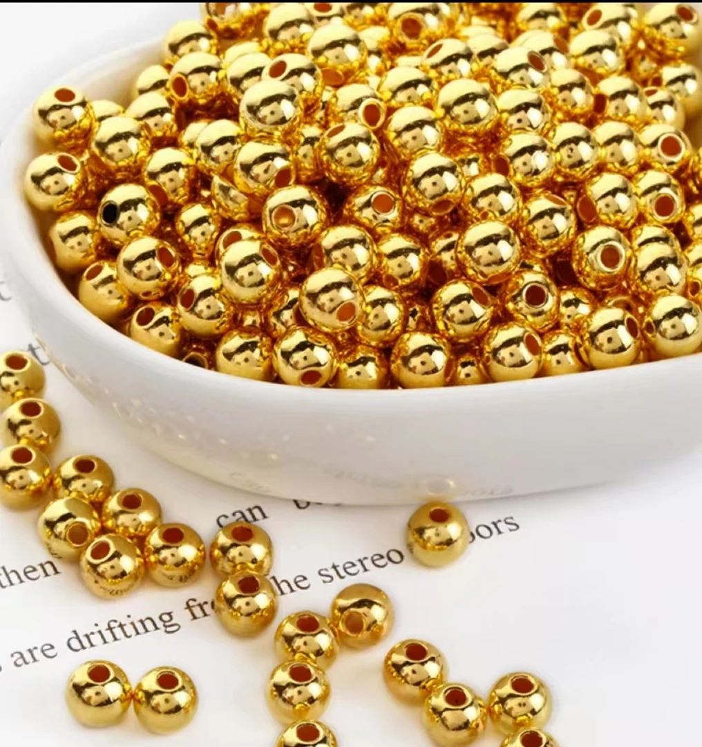 【开业大宠粉999】 （拍10送3）金店爆款卡5MM金 珠 玛瑙 赠礼盒