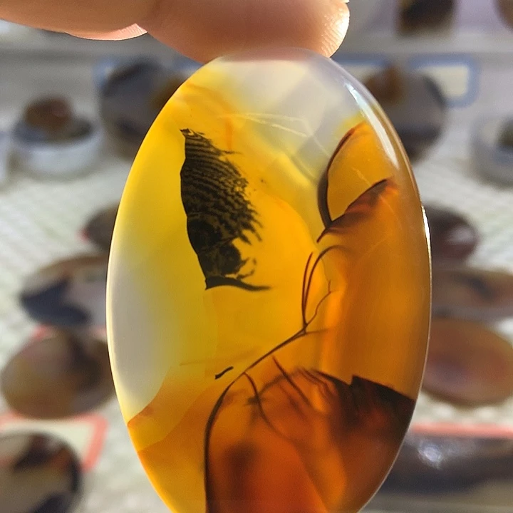 玛瑙/玉髓未镶嵌颈饰