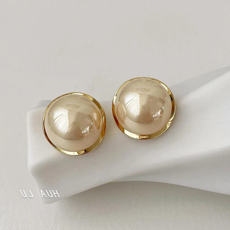 铜合金锆石耳饰 韩国设计感冷淡风耳钉几何耳环S925银针个性气质