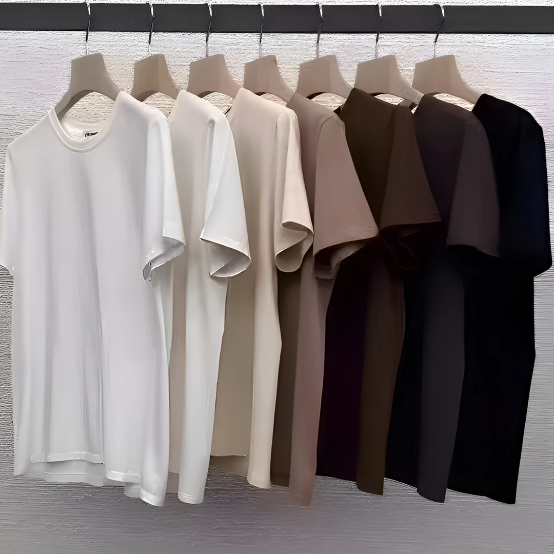 现货！at the bagel 简洁净版圆领短袖T恤