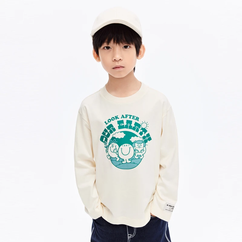 littlemoco童装24春装男女童长袖抑菌T恤#KBD1TEE010