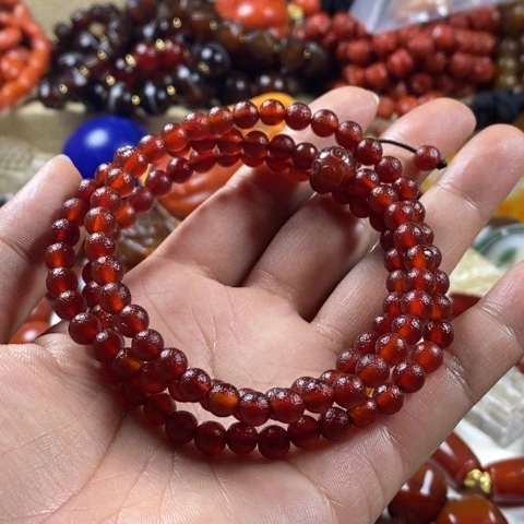 玛瑙/玉髓挂件未镶嵌梅*