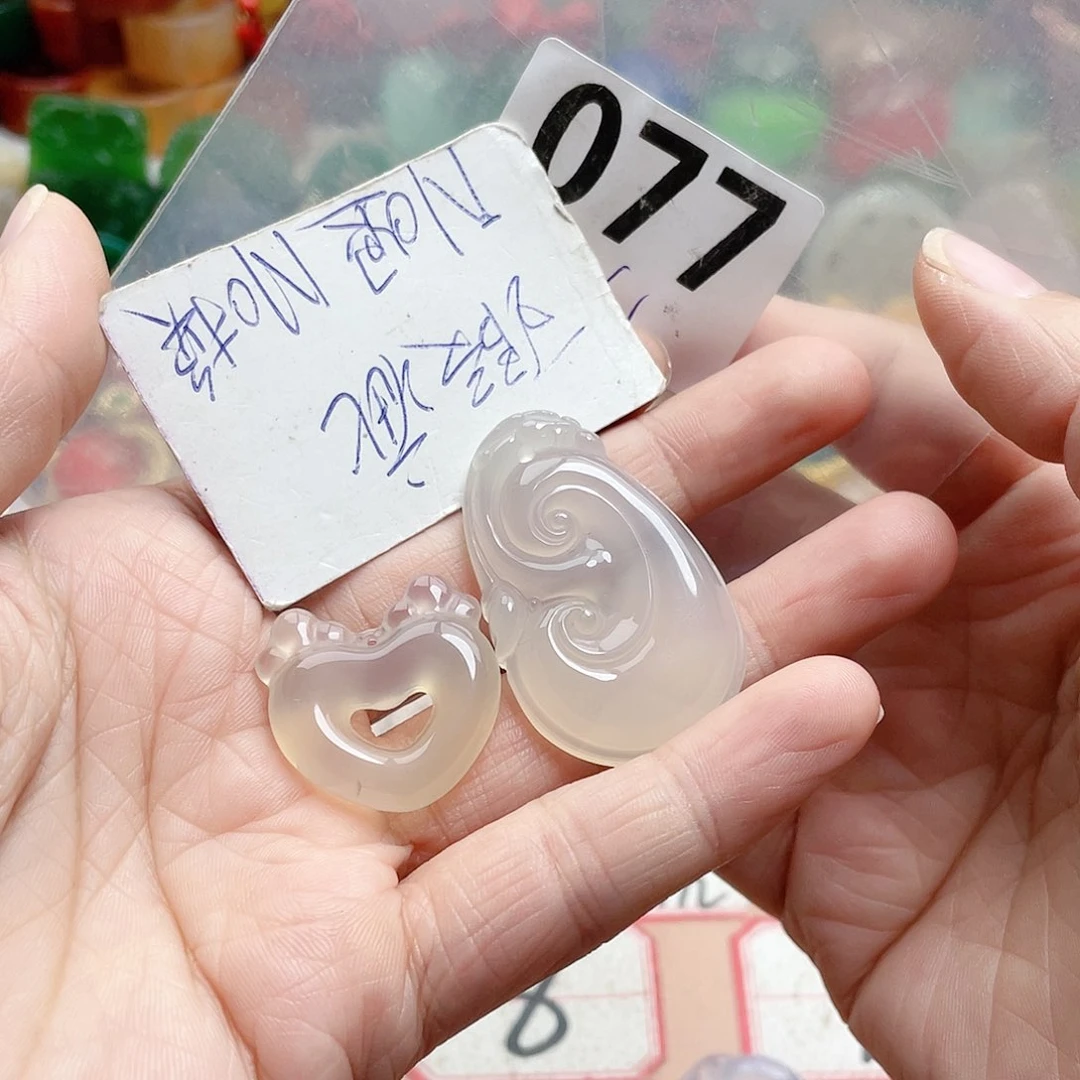 合金颈饰玛瑙/玉髓咖*