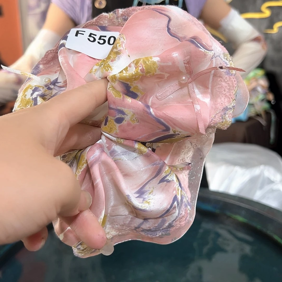 焰*550大蕾丝发圈手作