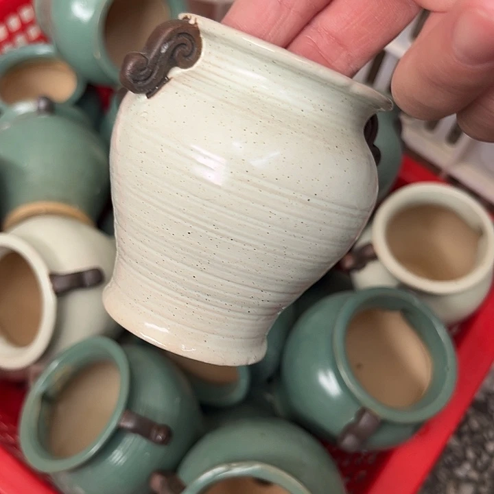 粗陶材质多肉花盆