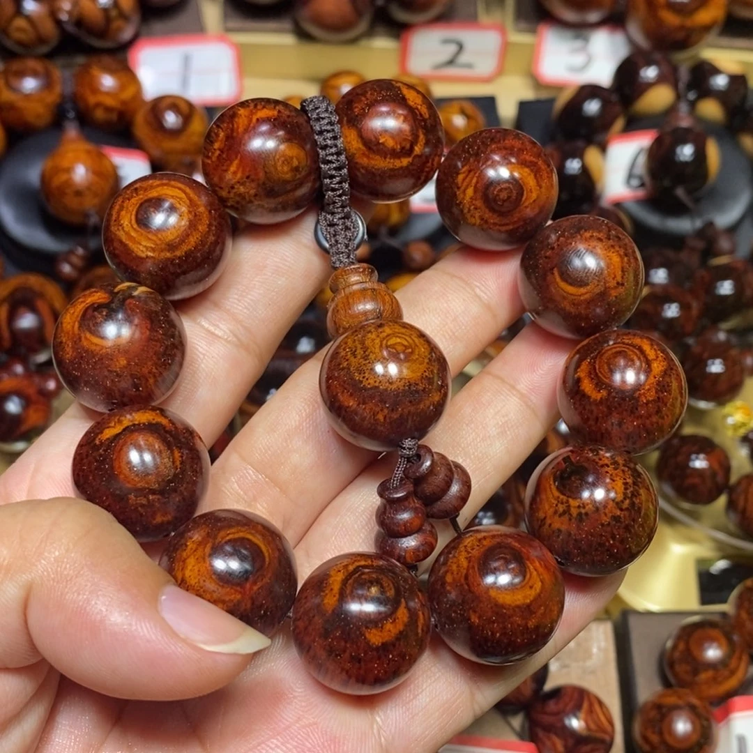 成***狼花梨木类黄花梨2.0双面天眼