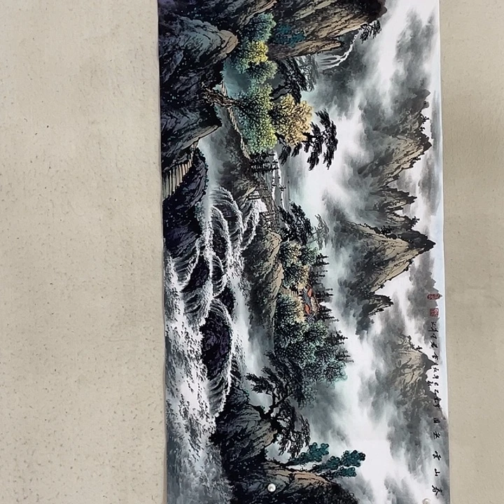 国画国画作品集的故事