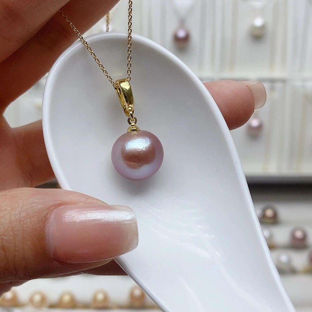 淡水珍珠未镶嵌吊坠(赠链)