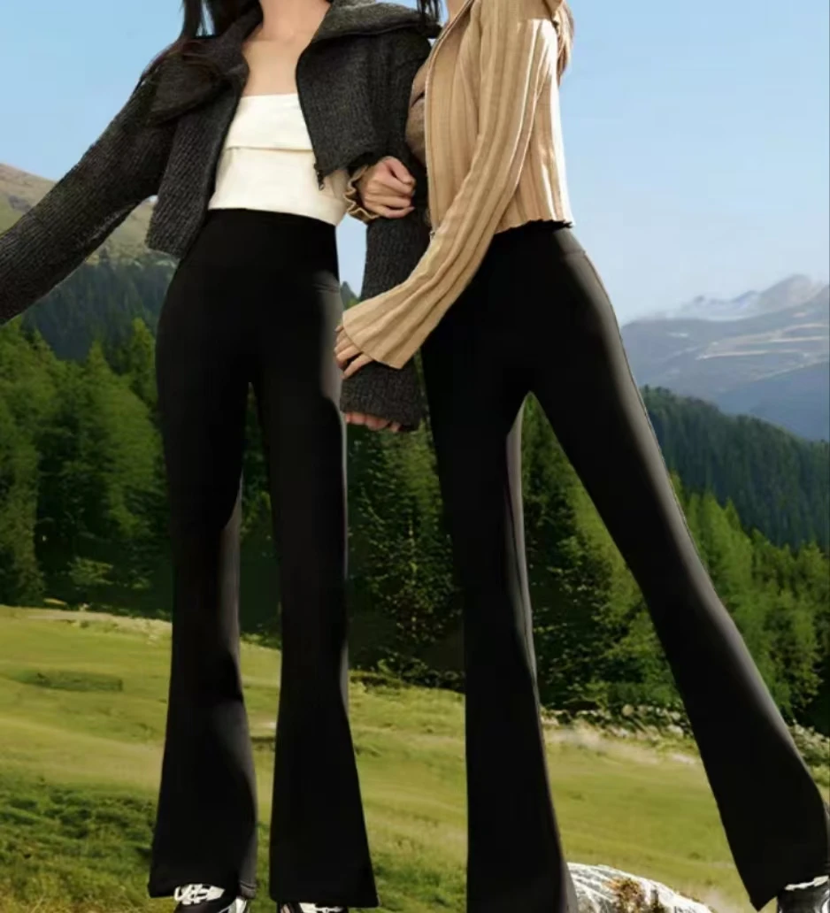 呆家小S中暖喇叭裤