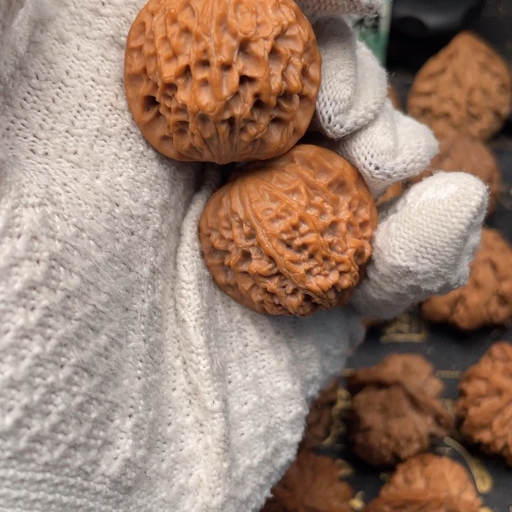 清***麦核桃32尺秦岭野生小金豆福利