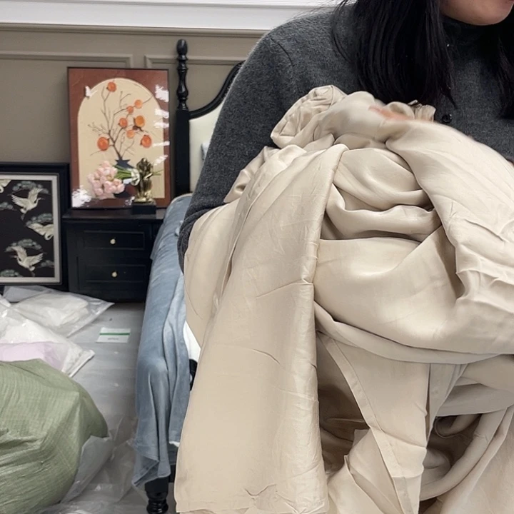 一****棉全棉棉全棉070测过缩水标准四件套