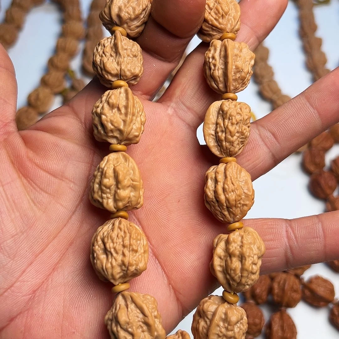 猴头核桃吊坠金蟾18血蛤