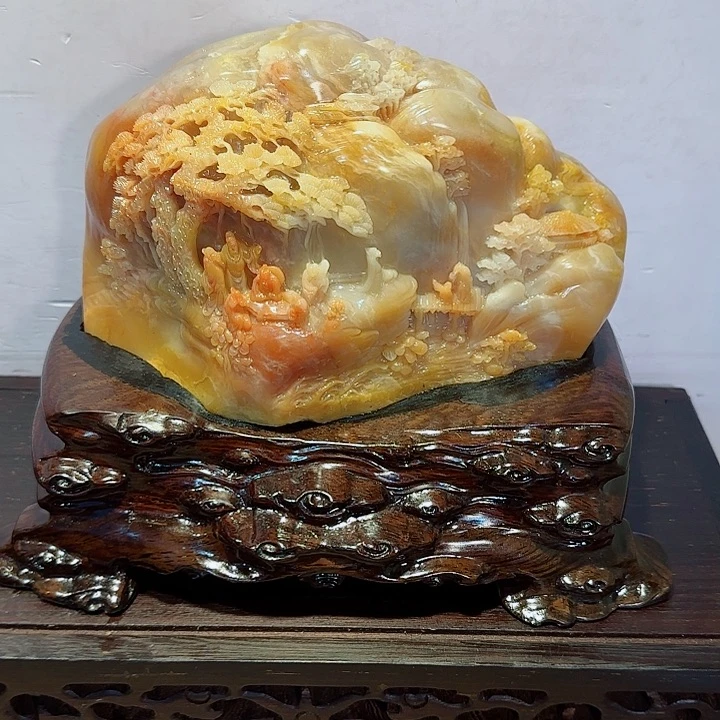 诚***6寿山石寿山石摆件精品