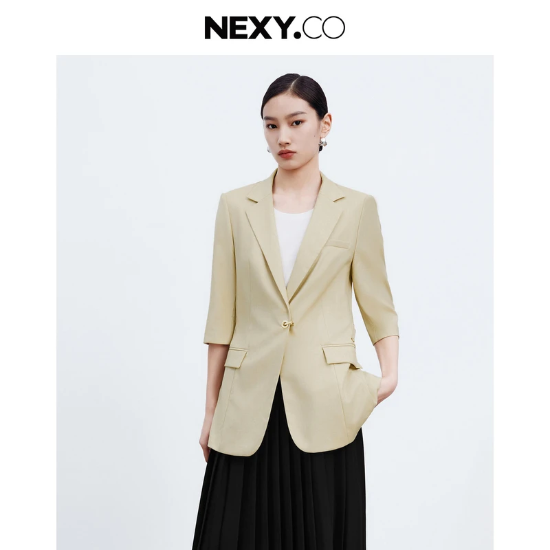 NEXY.CO/奈蔻西装【欧若风】明星同款|职业女性|气质贵感|XA01713D1
