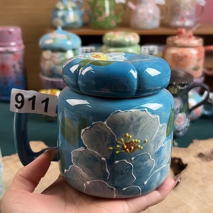 景德镇陶瓷手绘作品911