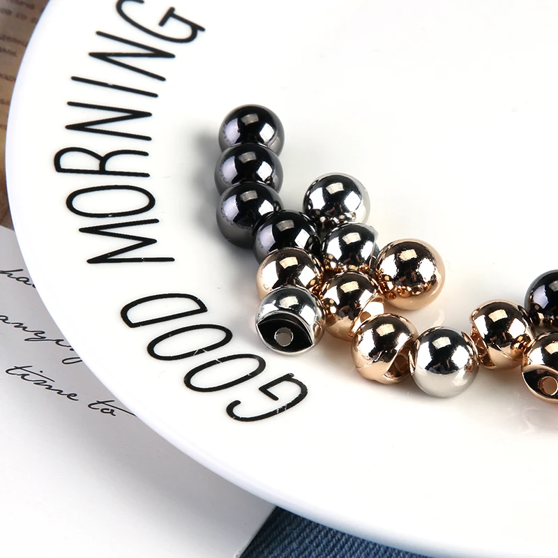 金属小圆珠衬衫纽扣衣服雪纺上衣开衫衬衣扣子高档装饰圆形钮扣女