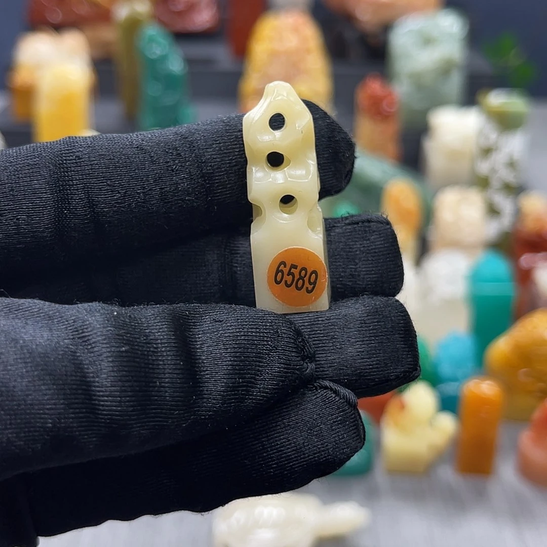 寿山石印石包邮包刻6589