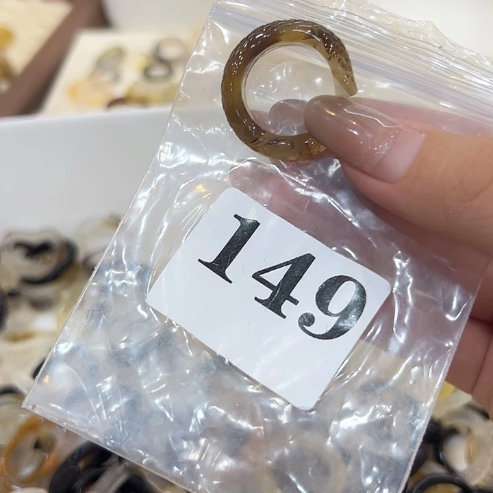 合金戒指玛瑙/玉髓149港17