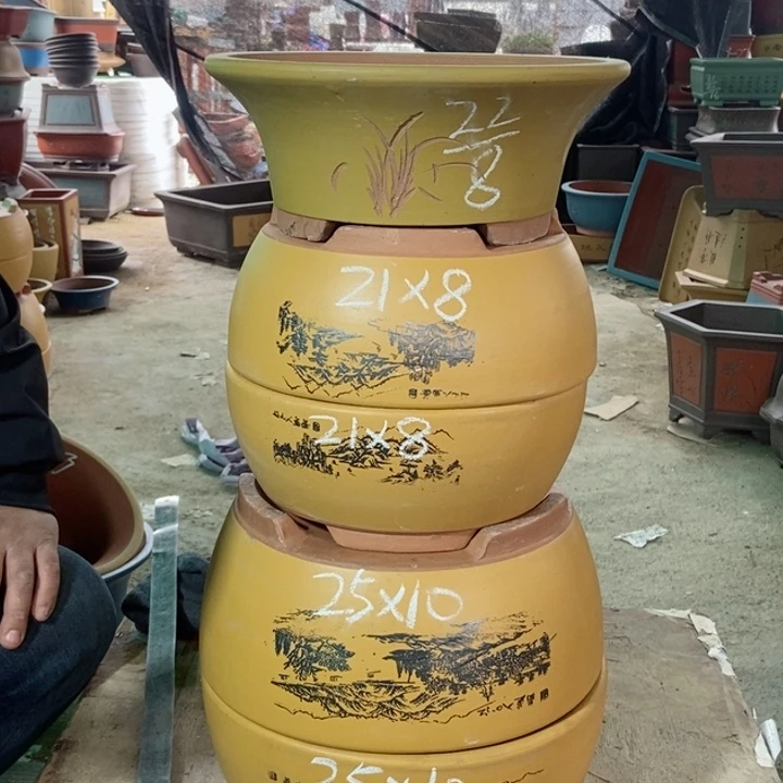 紫砂花盆紫砂紫砂