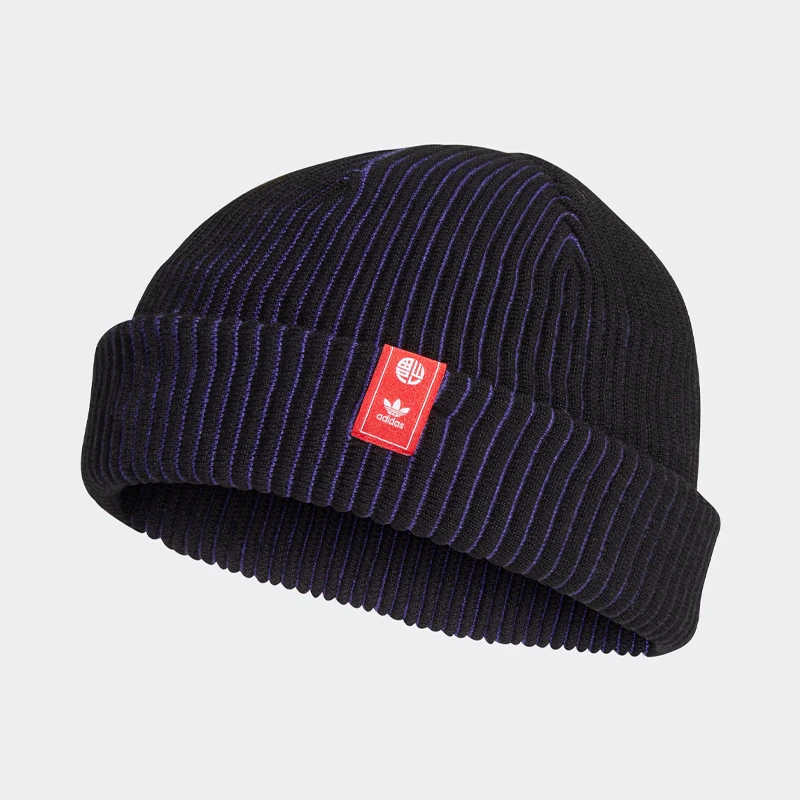 Adidas阿迪达斯三叶草 BEANIE 男女休闲运动针织帽子GT6660