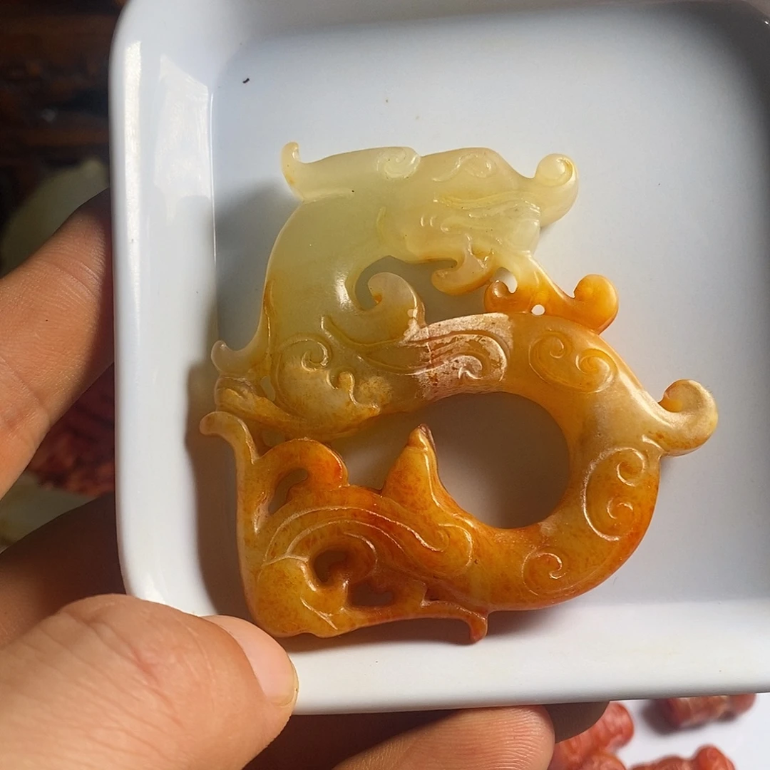 岫岩老玉（透闪石质玉）未镶嵌挂件