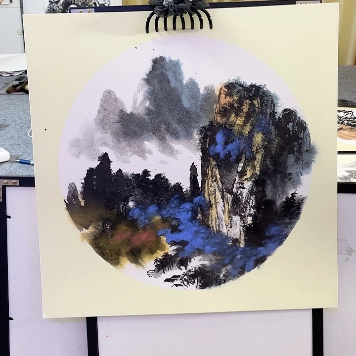 国画张圣敏先生纯手绘作品