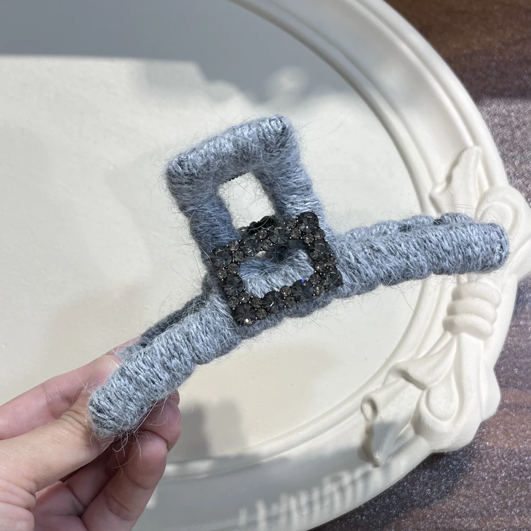 （陈陈家发饰）13公分抓夹复古宫廷休闲风韩系风发夹韩系鲨鱼夹简约