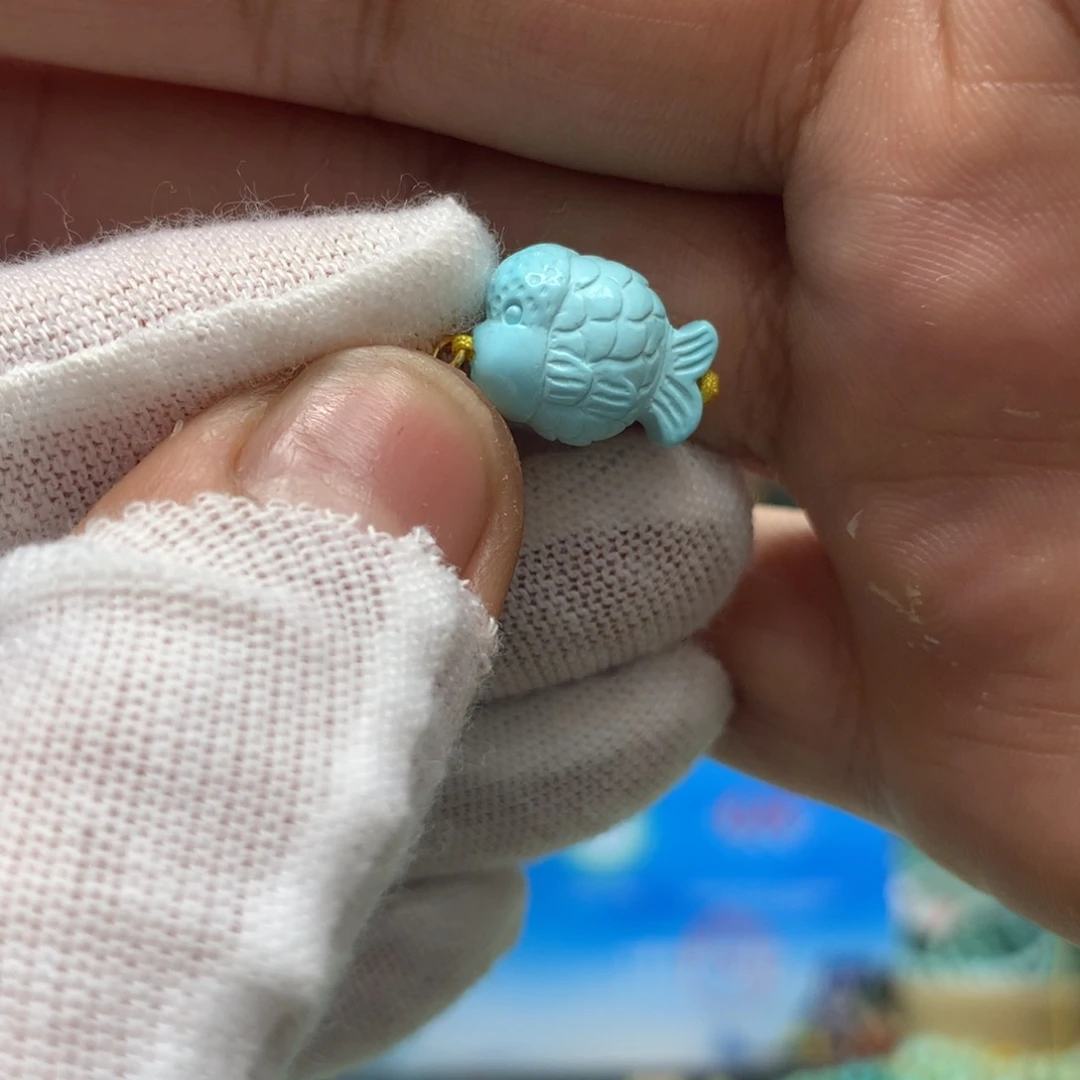 绿松石挂件未镶嵌