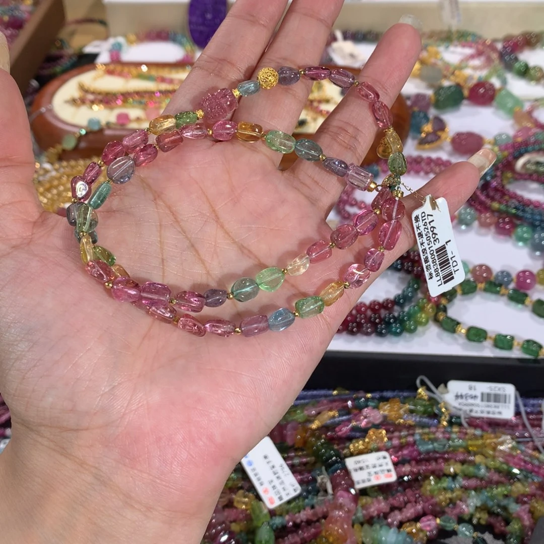 未镶嵌碧玺手串手链