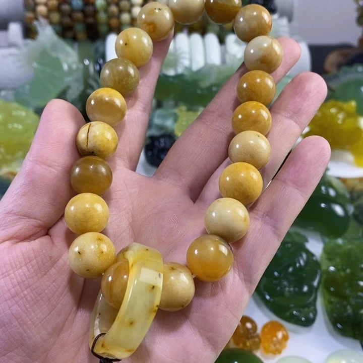 未镶嵌岫玉手持手持