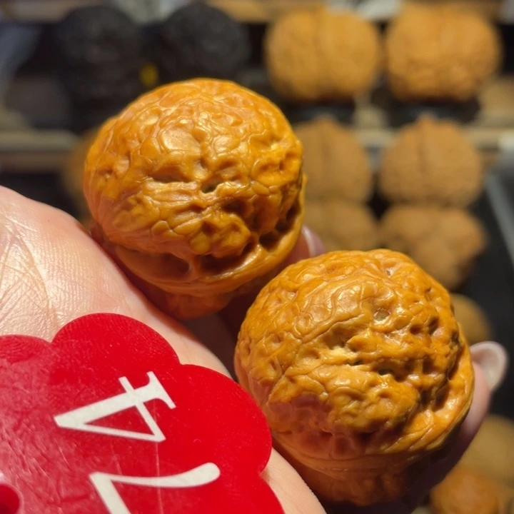 玉兔金蟾核桃尺寸34