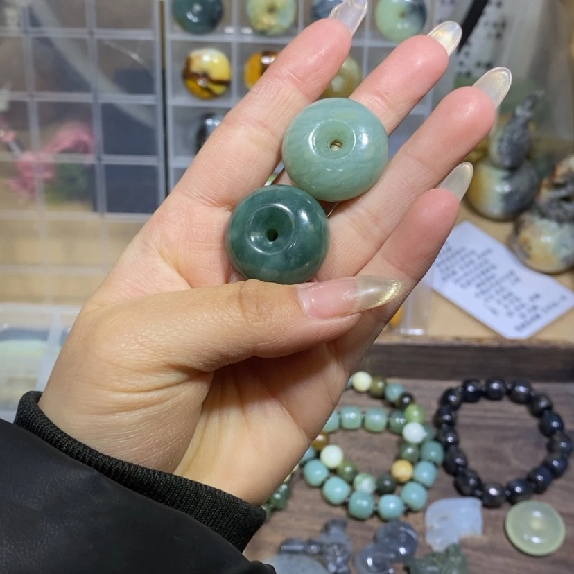 【闪购商品】蛇纹石玉颈饰未镶嵌58