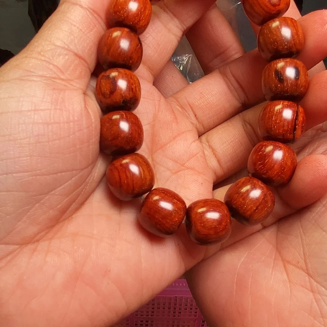 檀香紫檀（小叶紫檀）手串1314