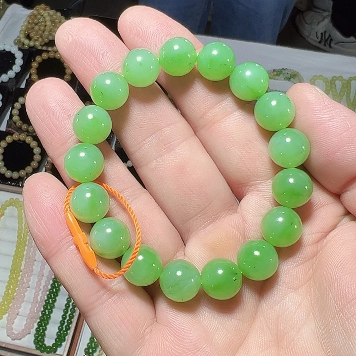 和田玉（碧玉）未镶嵌手串