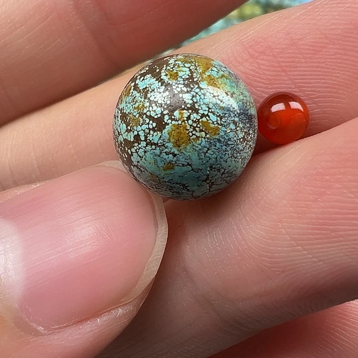 南红玛瑙未镶嵌配饰卡12.3