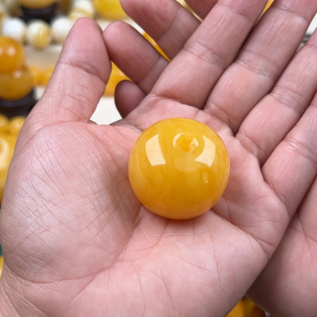 蜜蜡未镶嵌颈饰纯天然琥珀蜜蜡无优化