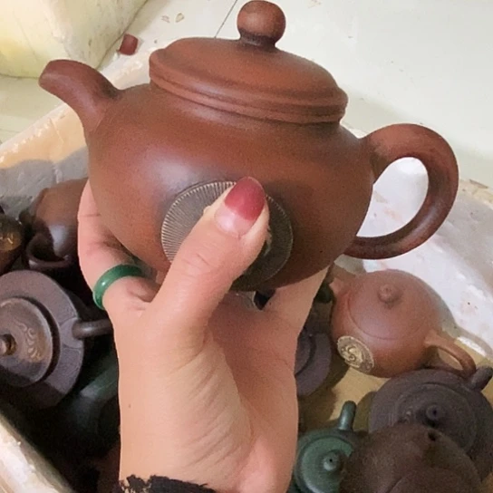 全手工制作宜兴紫砂壶