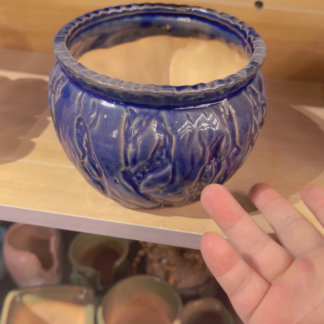 紫砂花盆高温粗陶盆粗陶盆