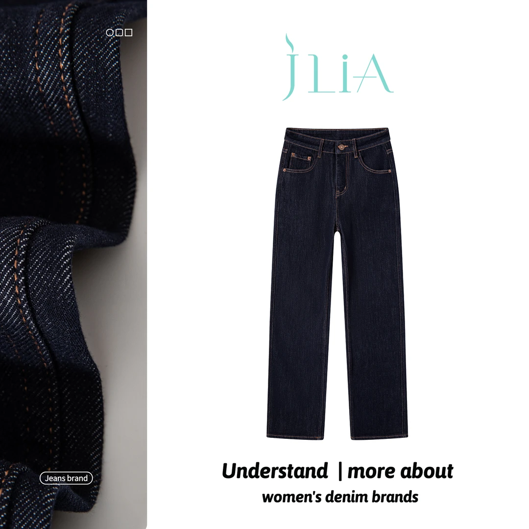 70031复古长裤直筒裤慵懒风常规秋季高腰春季宽松筒裤黑色牛仔裤