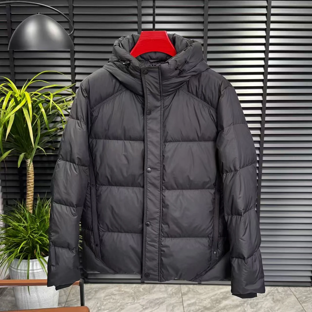 张先生欧货•25F87冬季男士商务时尚休闲连帽羽绒外套