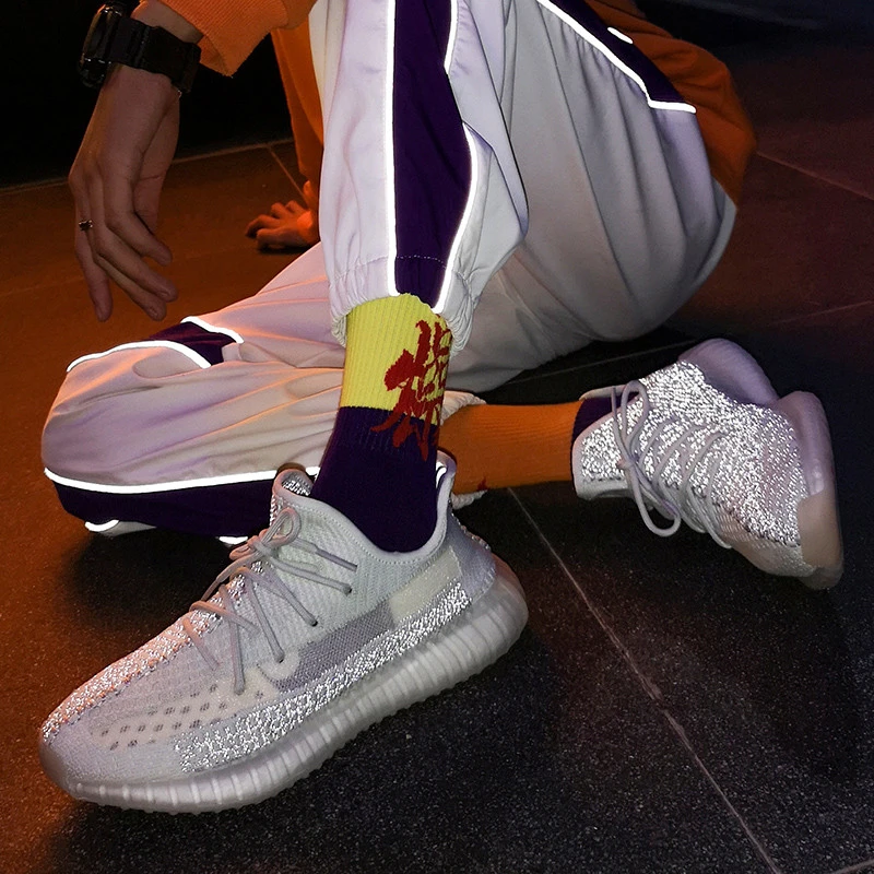 【万达ad撤柜】匠造YEEZY椰子350男鞋男女款情侣秋冬季透气通勤百搭