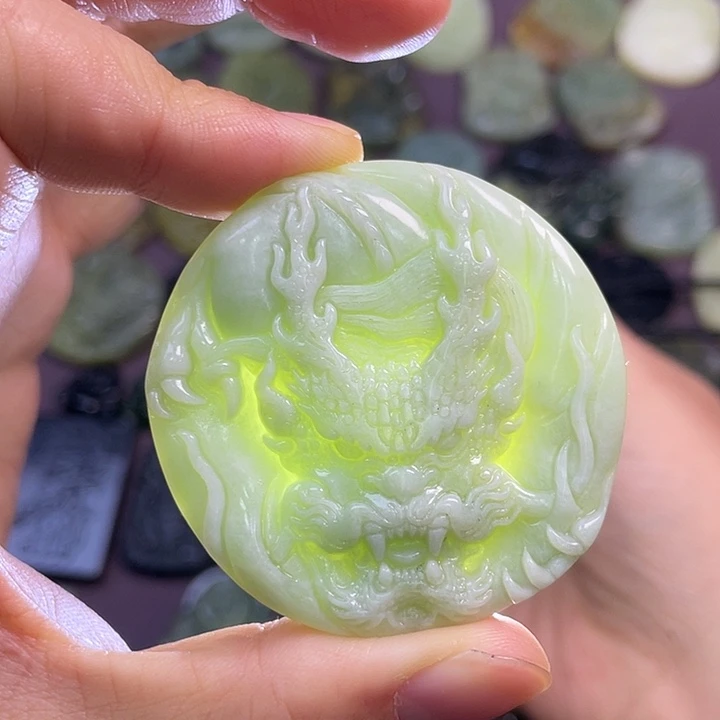 蛇纹石玉未镶嵌手链