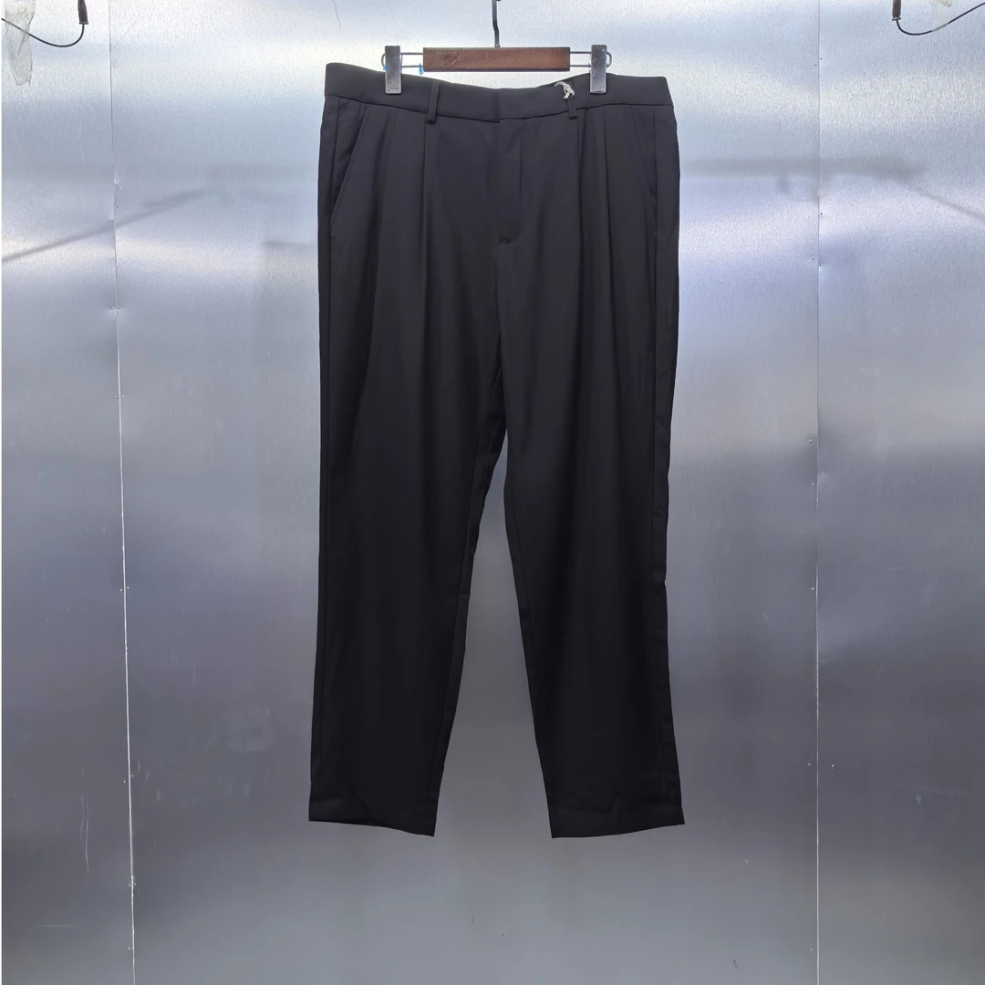 Y-5-62927-GX口袋小刺绣印花时尚直筒休闲裤